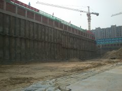 大型商城深基坑支护工程案例